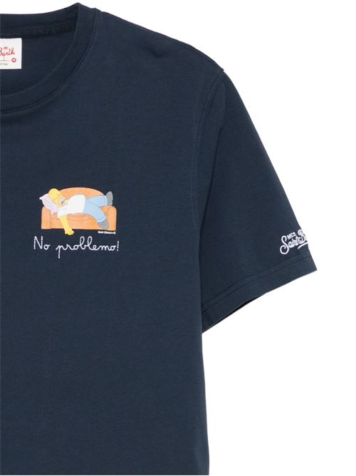 T-shirt uomo Portofino blu MC2 SAINT BARTH | PORTOFINO04472L